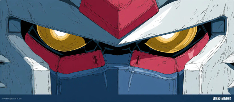 Wing Gundam Logo Vinyl Car Decal Sticker – Waterproof & UV-Resistant 8"