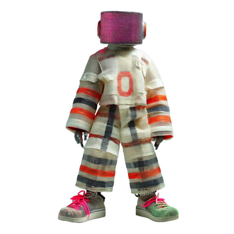 Humanoid Figure Vinyl Car Decal Sticker – Waterproof & UV-Resistant 8"