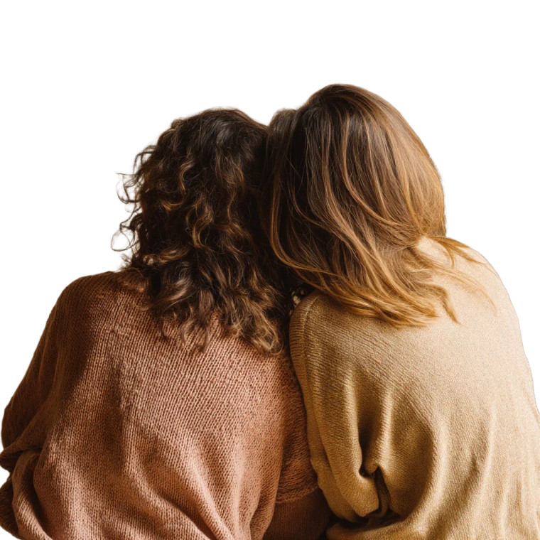 Warm-Hearted Companionship Vinyl Car Decal Sticker – Waterproof & UV-Resistant 8"