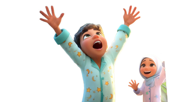 Joyful Morning Gratitude Vinyl Car Decal Sticker – Waterproof & UV-Resistant 8"