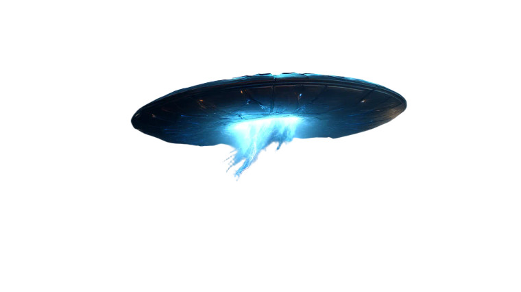 Alien Mothership Emp Vinyl Car Decal Sticker – Waterproof & UV-Resistant 8"