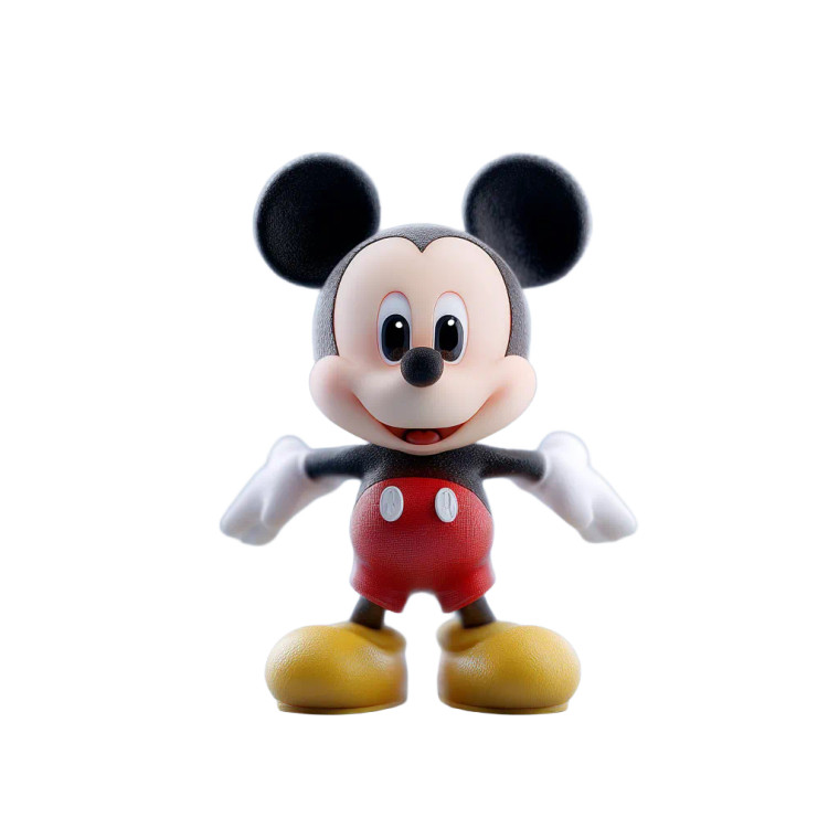 Cute Mickey Mouse V2 Vinyl Car Decal Sticker – Waterproof & UV-Resistant 8"