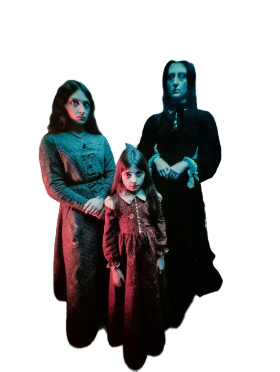 Demonic Family Portrait V2 Vinyl Car Decal Sticker – Waterproof & UV-Resistant 8"