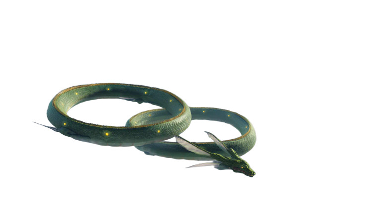 Rayquaza Soaring Vinyl Car Decal Sticker – Waterproof & UV-Resistant 8"