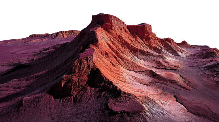 Desert Mountain Peak Vinyl Car Decal Sticker – Waterproof & UV-Resistant 8"