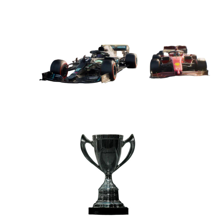 Race Car Comparison Vinyl Car Decal Sticker – Waterproof & UV-Resistant 8"