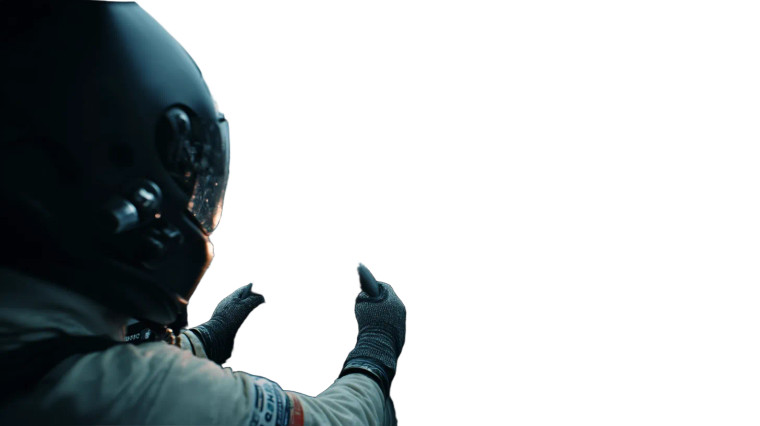 Race Car Driver V3 Vinyl Car Decal Sticker – Waterproof & UV-Resistant 8"