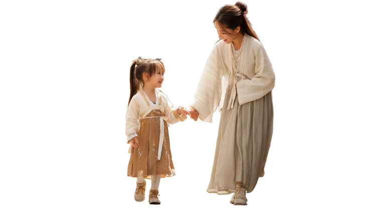 Mother And Daughter V5 Vinyl Car Decal Sticker – Waterproof & UV-Resistant 8"