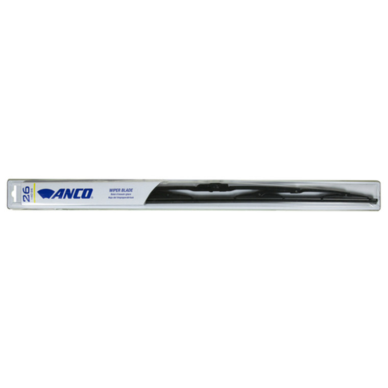 Ensure Clear Vision with ANCO 14-Series Wiper Blade | 26" OE Replacement | Streak-Free Performance, Dependable Durability