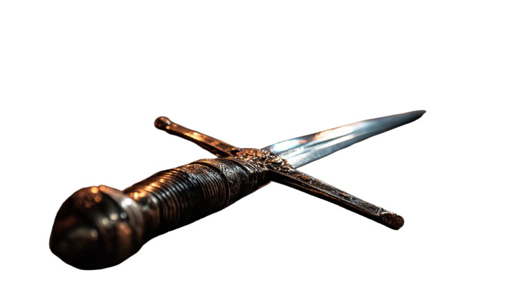 17Th-Century Sword Vinyl Car Decal Sticker – Waterproof & UV-Resistant 8"