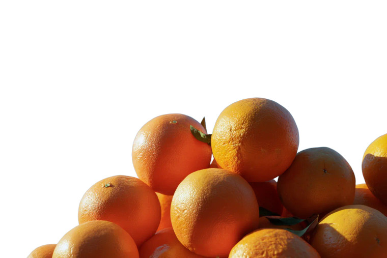 Piled Oranges Sky Vinyl Car Decal Sticker – Waterproof & UV-Resistant 8"