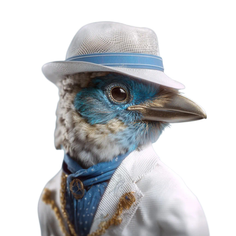 Bird Michael Jackson Vinyl Car Decal Sticker – Waterproof & UV-Resistant 8"