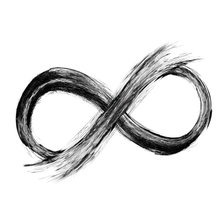 Infinity Symbol Vinyl Car Decal Sticker – Waterproof & UV-Resistant 8"