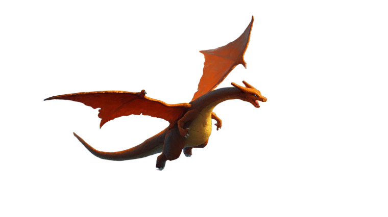 Charizard In Flight Vinyl Car Decal Sticker – Waterproof & UV-Resistant 8"