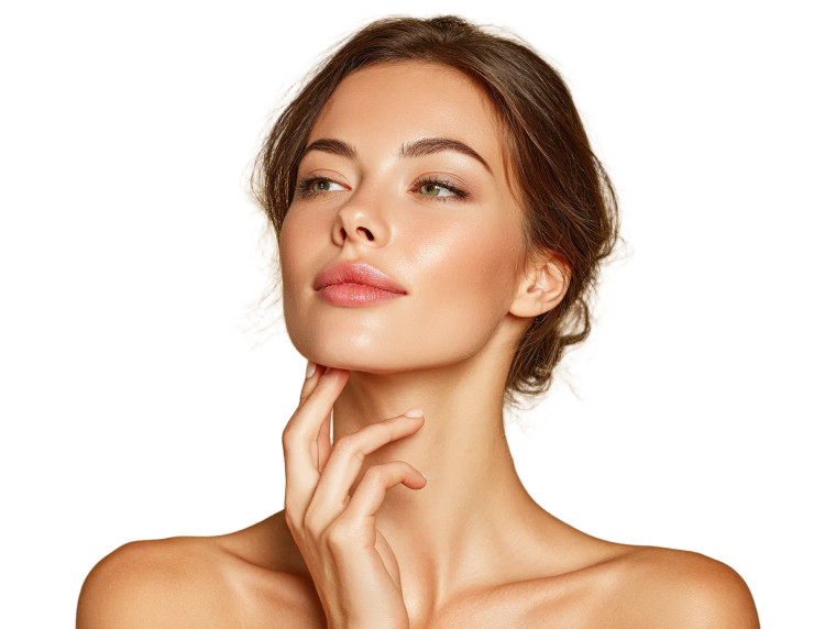 Luminous Beauty Portrait Vinyl Car Decal Sticker – Waterproof & UV-Resistant 8"