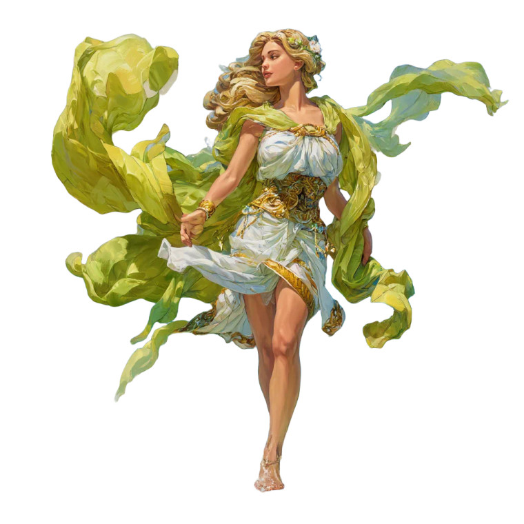 Aphrodite Emerging Vinyl Car Decal Sticker – Waterproof & UV-Resistant 8"