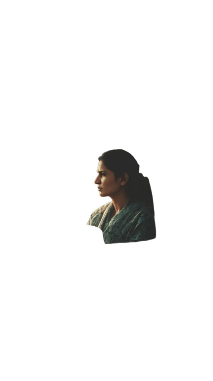 Stressed Indian Woman Vinyl Car Decal Sticker – Waterproof & UV-Resistant 8"