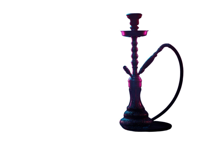 Hookah Smoke Scene Vinyl Car Decal Sticker – Waterproof & UV-Resistant 8"