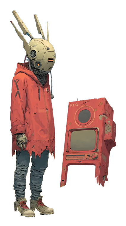 Post-Apocalyptic Survivor V11 Vinyl Car Decal Sticker – Waterproof & UV-Resistant 8"