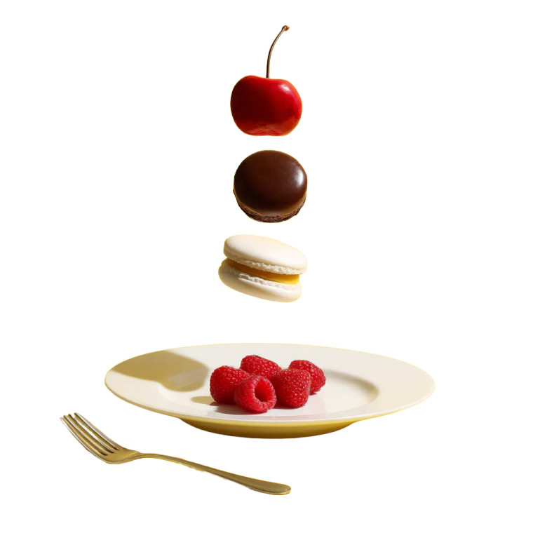 Food Photography Vinyl Car Decal Sticker – Waterproof & UV-Resistant 8"