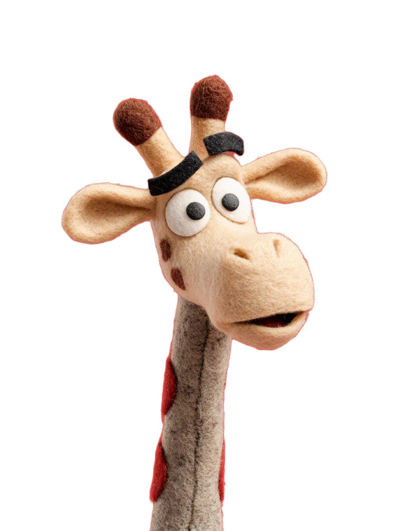 Mischievous Giraffe Vinyl Car Decal Sticker – Waterproof & UV-Resistant 8"