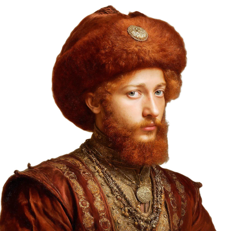 Mehmed Ii Portrait Vinyl Car Decal Sticker – Waterproof & UV-Resistant 8"
