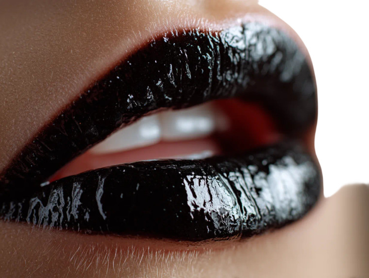 Glossy Lip Kiss Vinyl Car Decal Sticker – Waterproof & UV-Resistant 8"