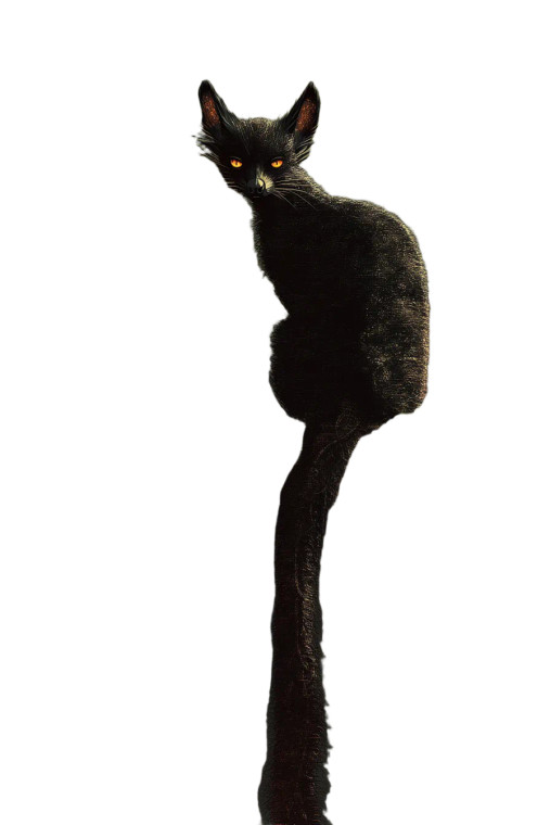 Shadowy Forest Spirit Vinyl Car Decal Sticker – Waterproof & UV-Resistant 8"