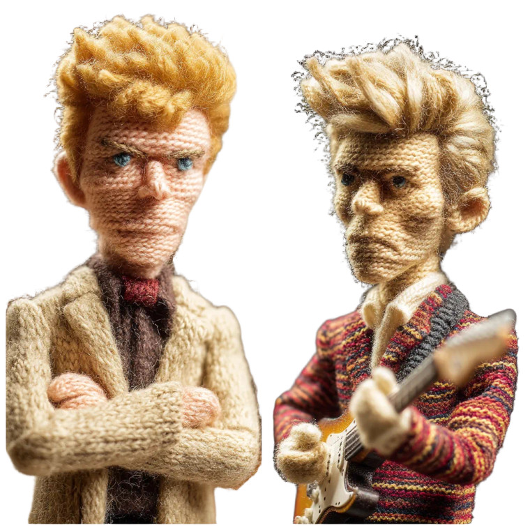 Wool David Bowie Vinyl Car Decal Sticker – Waterproof & UV-Resistant 8"