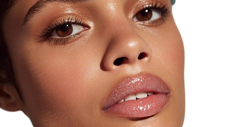 Glossy Lip Portrait Vinyl Car Decal Sticker – Waterproof & UV-Resistant 8"