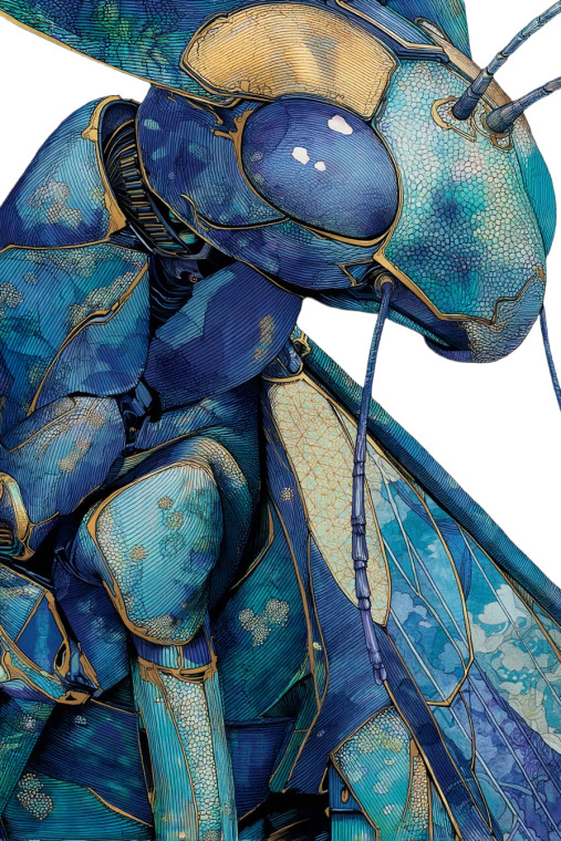 Biomechanical Creature V3 Vinyl Car Decal Sticker – Waterproof & UV-Resistant 8"