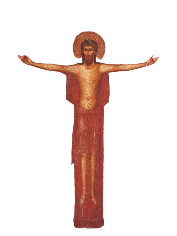 Jesus On Cross V6 Vinyl Car Decal Sticker – Waterproof & UV-Resistant 8"