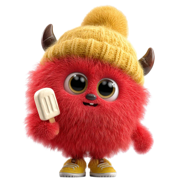 Cute Red Devil V2 Vinyl Car Decal Sticker – Waterproof & UV-Resistant 8"