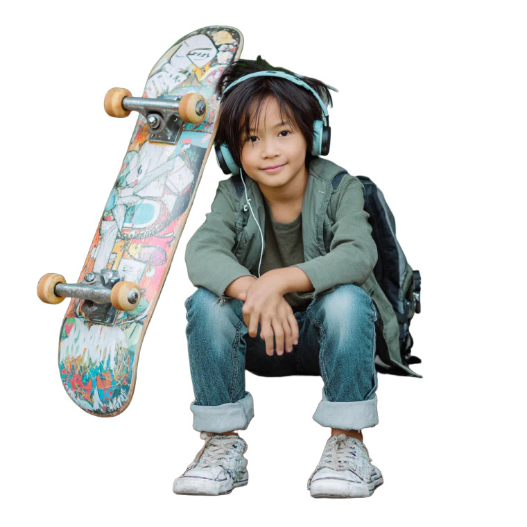 Trendy Jeans Boy Vinyl Car Decal Sticker – Waterproof & UV-Resistant 8"