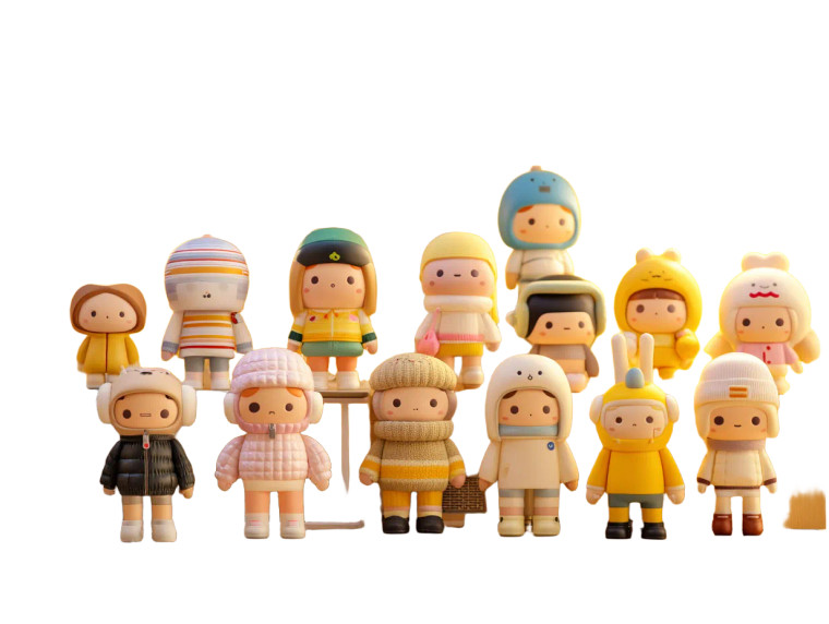 Pop Mart Characters Vinyl Car Decal Sticker – Waterproof & UV-Resistant 8"