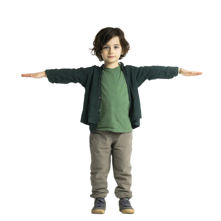 Young Actor Pose Vinyl Car Decal Sticker – Waterproof & UV-Resistant 8"