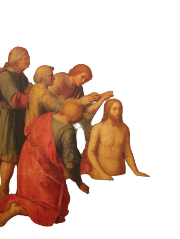 Pontormo'S Baptism Vinyl Car Decal Sticker – Waterproof & UV-Resistant 8"