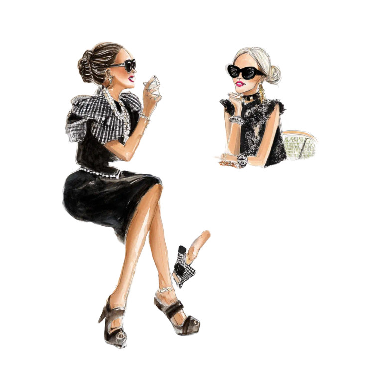 Stylish Summer Divas Vinyl Car Decal Sticker – Waterproof & UV-Resistant 8"