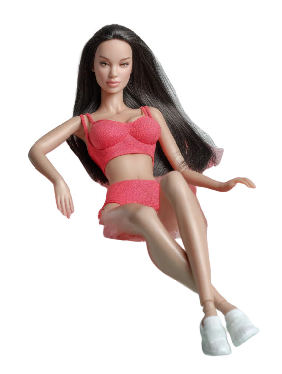 Barbie Doll Jacuzzi Vinyl Car Decal Sticker – Waterproof & UV-Resistant 8"