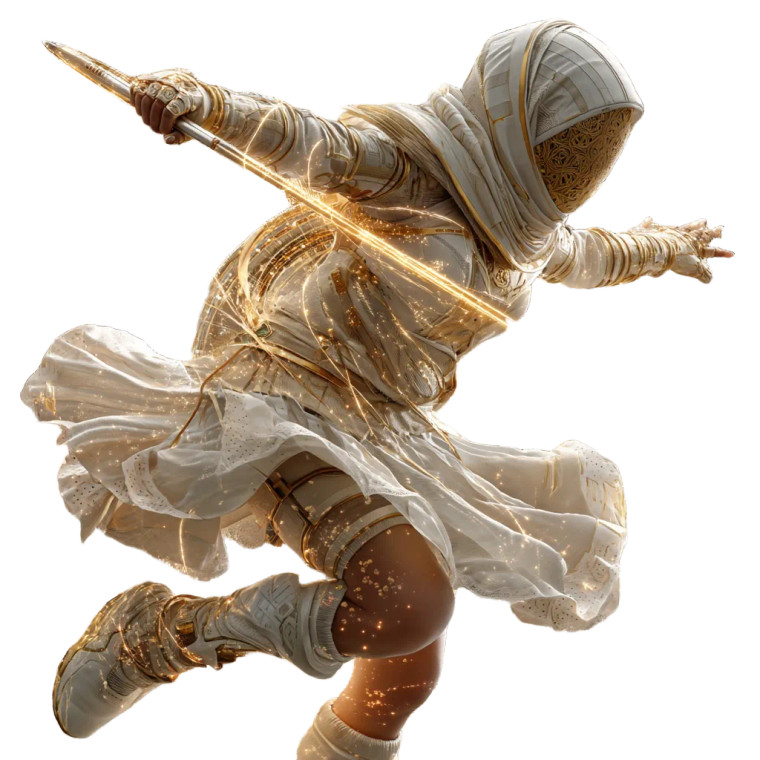 Celestial Architect Vinyl Car Decal Sticker – Waterproof & UV-Resistant 8"