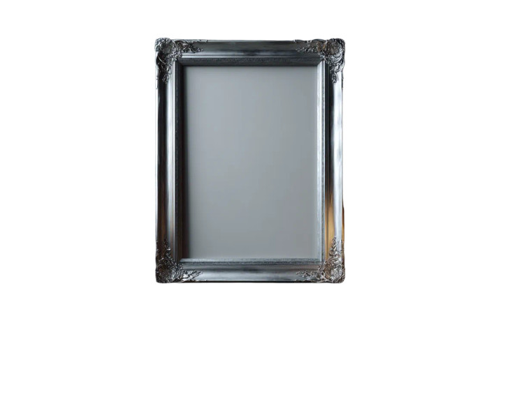 Gothic Frame Mockup Vinyl Car Decal Sticker – Waterproof & UV-Resistant 8"