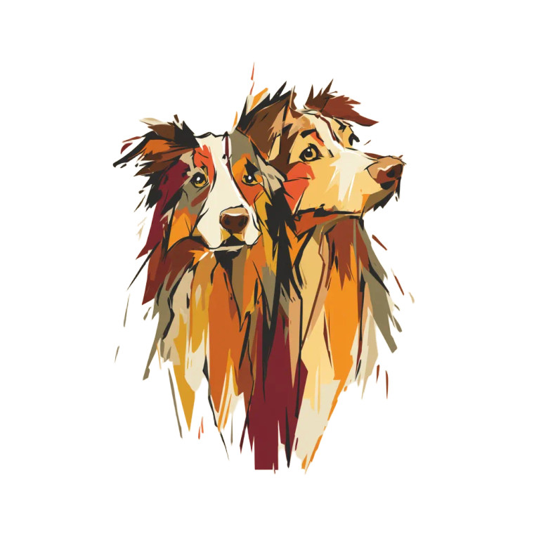 Australian Shepherd Logo Vinyl Car Decal Sticker – Waterproof & UV-Resistant 8"