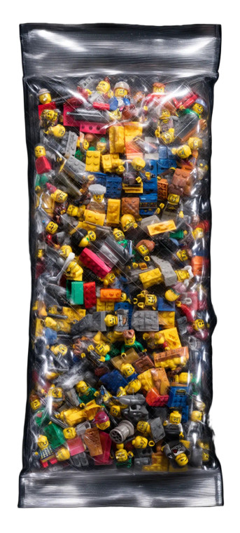 Lego Minifigures Vacuum Pack Vinyl Car Decal Sticker – Waterproof & UV-Resistant 8"