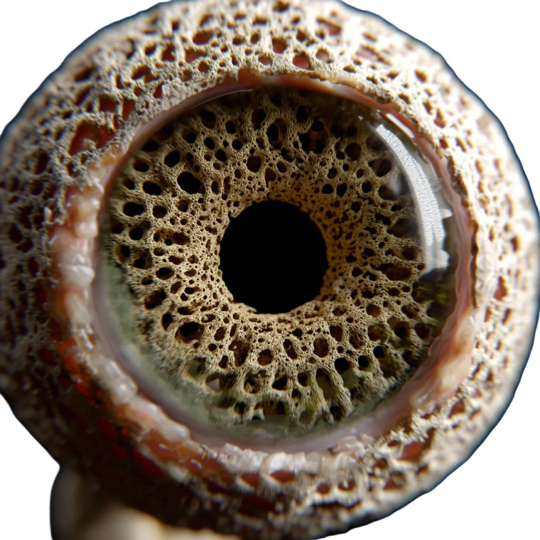 Mycelium Eyeball Vinyl Car Decal Sticker – Waterproof & UV-Resistant 8"