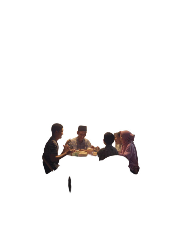 Humble Malay Family Vinyl Car Decal Sticker – Waterproof & UV-Resistant 8"