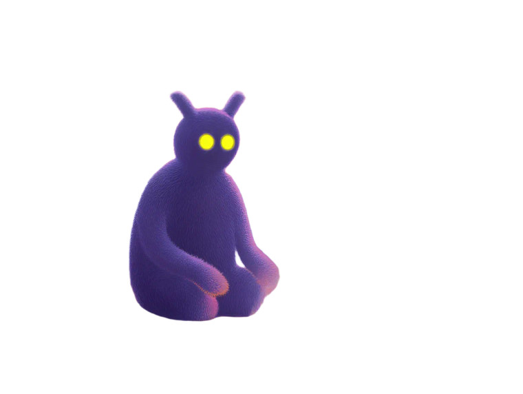 Alien By Campfire Vinyl Car Decal Sticker – Waterproof & UV-Resistant 8"