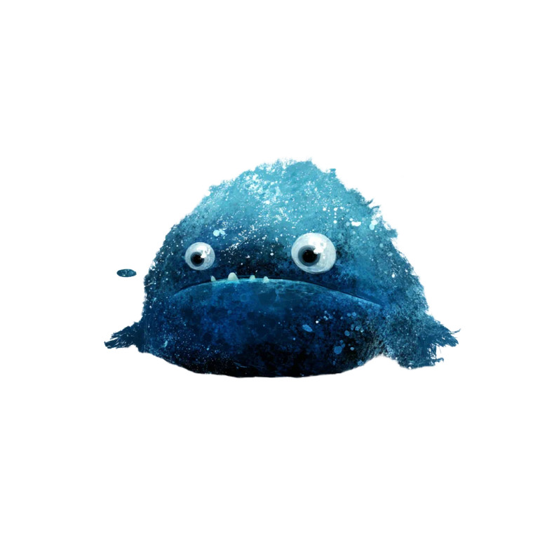 Water Monster Vinyl Car Decal Sticker – Waterproof & UV-Resistant 8"