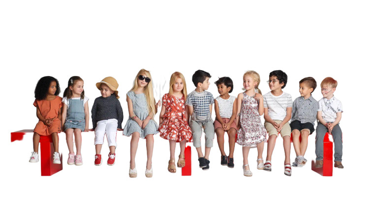 Stylish Diverse Children Vinyl Car Decal Sticker – Waterproof & UV-Resistant 8"