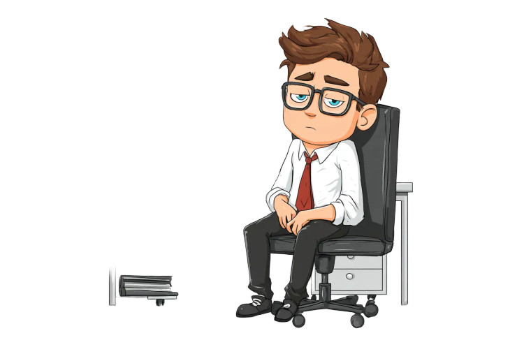 Sleepy Young Professional Vinyl Car Decal Sticker – Waterproof & UV-Resistant 8"