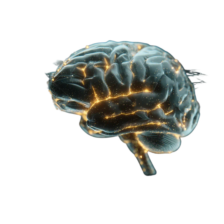 Ai Brain Concept V2 Vinyl Car Decal Sticker – Waterproof & UV-Resistant 8"